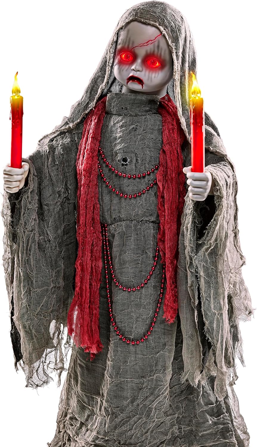 Grave Watcher Animatronic with Light Up LEDs and Motion S45764