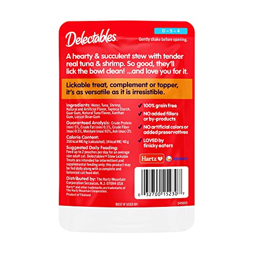 Lickable Wet Cat Treats for Adult & Senior Cats, Variety Pack, 30 Count C7744