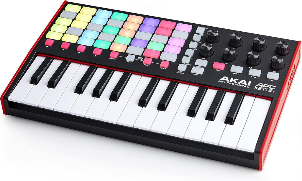 25-Key USB MIDI Keyboard Controller & Over-Ear Monitoring Headphones H160