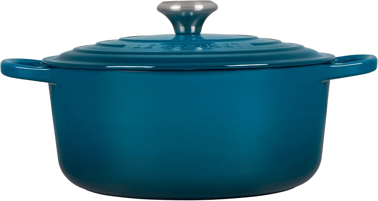 Enameled Cast Iron Round Dutch Oven, 5.5 qt. B617494