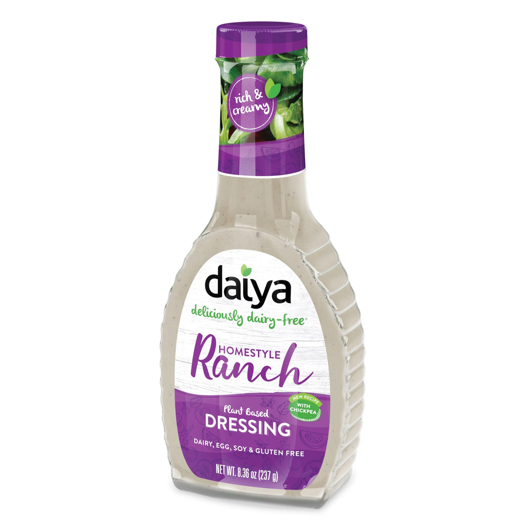 Dairy Free Homestyle Ranch Vegan Salad Dressing, 8.36 oz, 6 Pack M6060