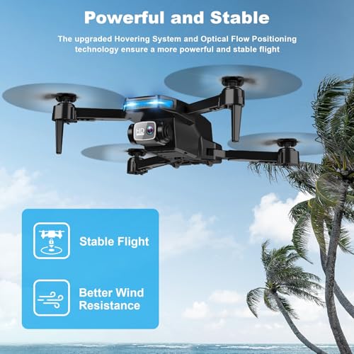 Foldable 1080P Camera Drone for Kids and Beginners T79651