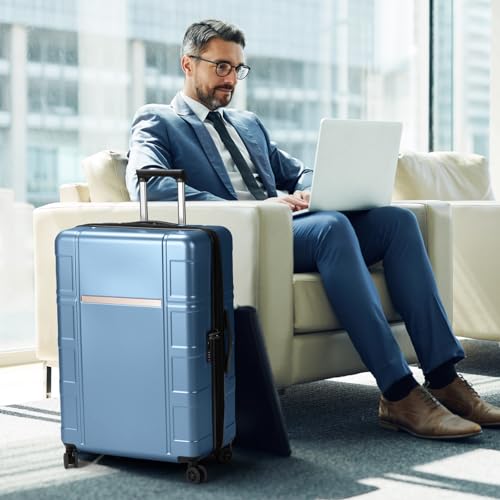Luggage Expandable 3 Piece Set Suitcase with TSA Lock Spinner Wheels 20/24/28in S545211