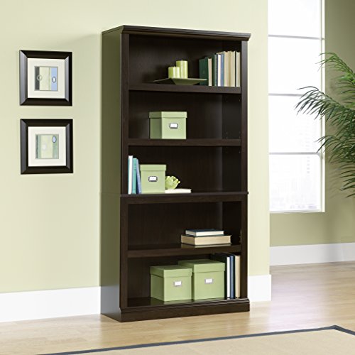 5 Tier Book Shelf Wooden Bookcase for Home Office Living Room C105