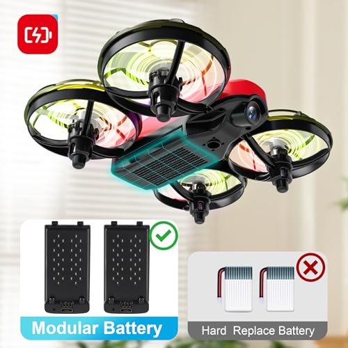 Mini Drone for Kids with Camera, Indoor RC Quadcopter Toy I98021