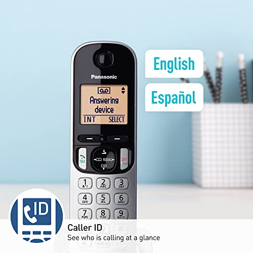 Expandable Cordless Phone System with Answering Machine and Call Block P889