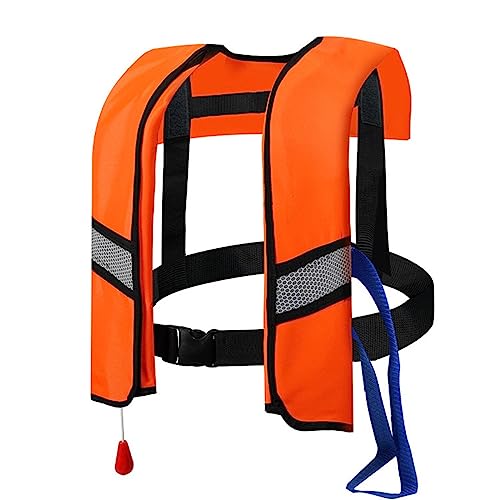 Snorkel Vest, Inflatable Swim Jacket for Snorkeling Diving Safety, Adjustable for Men Women L2046