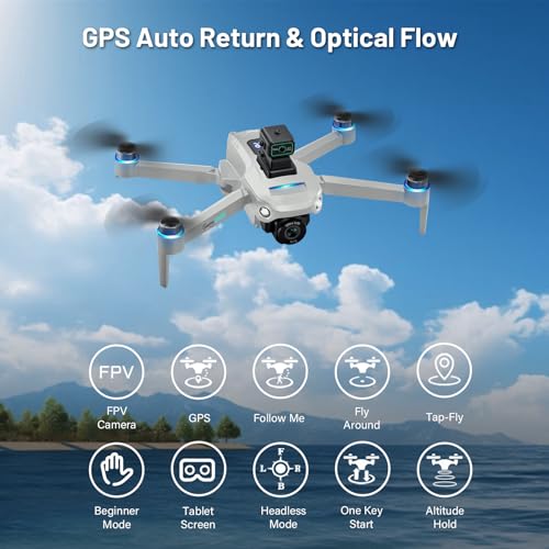 Drone with 4K Camera GPS 2-Axis Gimbal for Adults B1310
