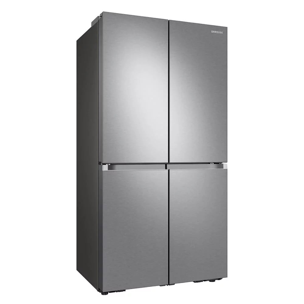 French Door Freestanding Refrigerator Black Stainless Steel N6196