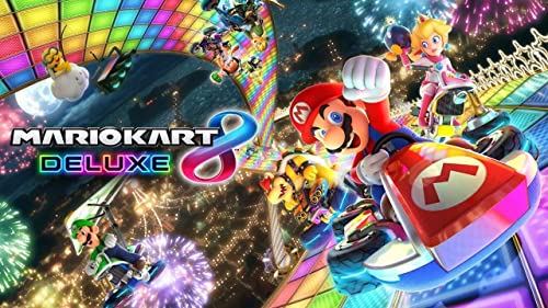 Mario Kart 8 Deluxe Accessories Bundle with Neon Joy-Con and 32GB SD Card P9816