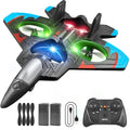 Foam Remote Control Airplane Fighter Jet with Lights for Kids Adults H4069