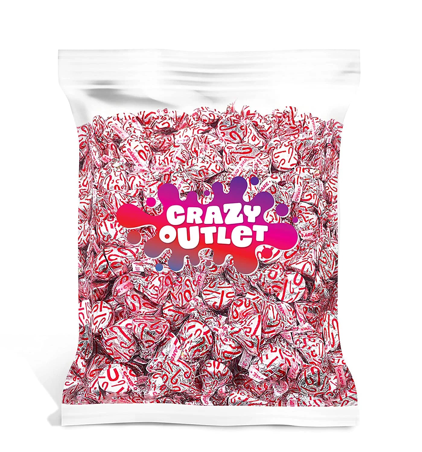 Peppermint Candy Bites, Bulk 2 Lbs I763234