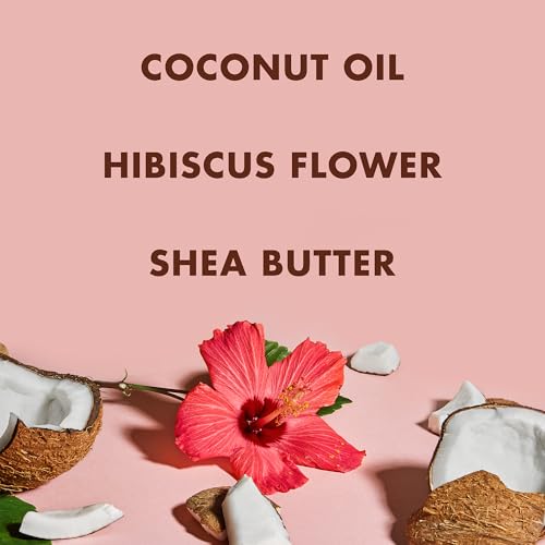 Coconut & Hibiscus Curl & Shine Shampoo and Conditioner, Frizz Control, 16 oz F1862
