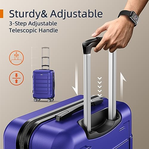 Expandable Luggage Set with TSA Lock A418040