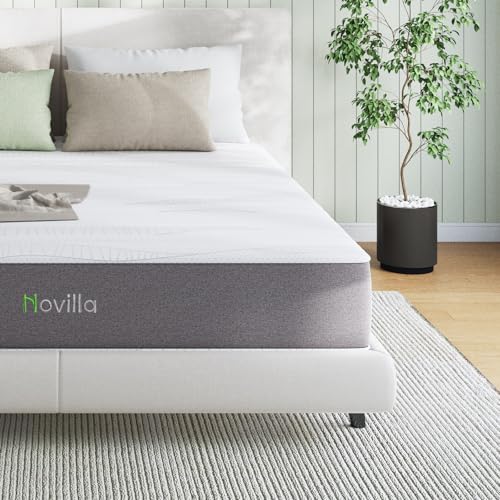 Twin Mattress, 12 Inch Gel Memory Foam, Medium Firm Feel K502