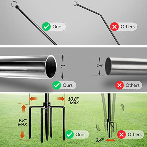 String Light Poles with Hook for Outdoor Garden Party E583
