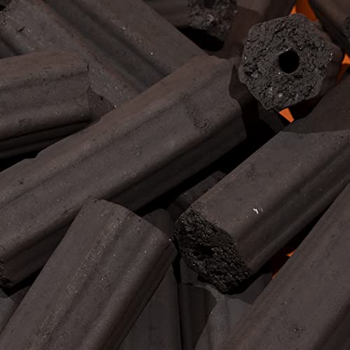 10LB Natural Grilling Charcoal Logs for BBQ and Smoker V557