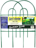 Gard'n Border Round Folding Fence, Green, 24-Inch x 10-Feet (Pack of 1)