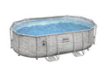 Coleman Power Steel Frame 16' x 10' x 48"  Oval Above Ground Pool Set