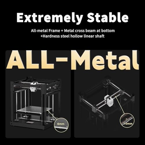 3D Printer, High-Speed Large Size, Auto Leveling, 12.8×12.8×12.4" L707