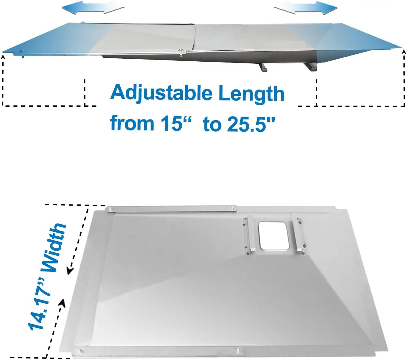 Grease Tray with Catch Pan and Foil Liner for Gas Grill, 10 Pack B82012