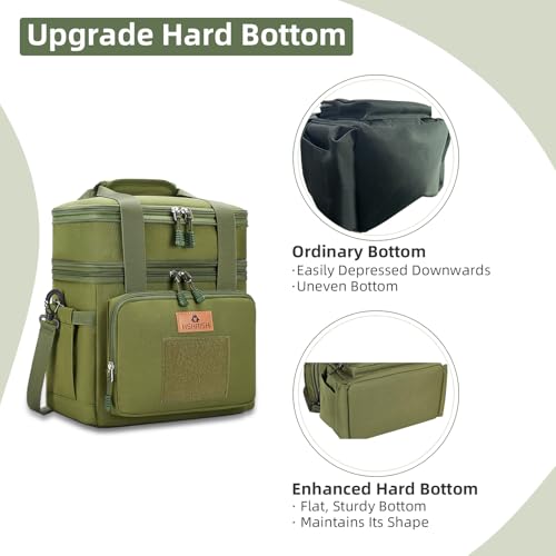 Tactical Expandable Insulated Lunch Bag, Waterproof Cooler for Work and Outdoor, 15L K52184