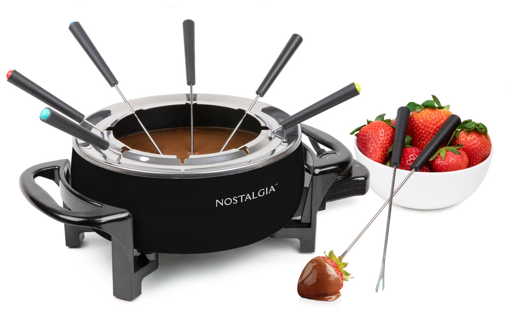12-Cup Electric Fondue Pot, Black S249915