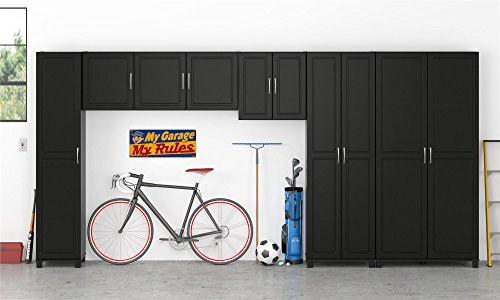 Utility Storage Cabinet 24 inch Black Q7002