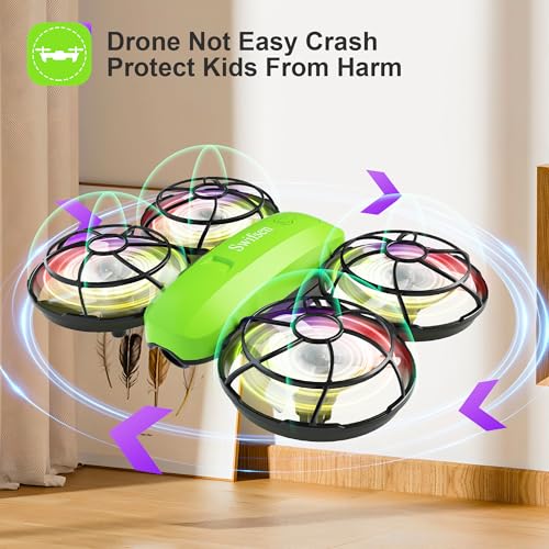 Mini Drone for Kids with Camera, Indoor RC Quadcopter Toy I98021