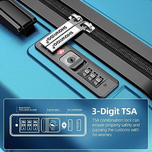 Expandable Luggage Set with TSA Lock A418040