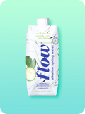 Flow Alkaline Spring Water- 100% Organic Cucumber Mint Flavored Alkaline Spring Water, 16.9 fl oz, 12 Pack Bottles