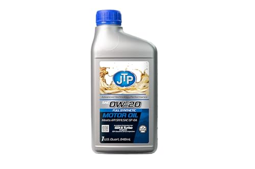 JTP 5W-20 Full Synthetic Motor Oil Advanced Formulation 1 Quart
