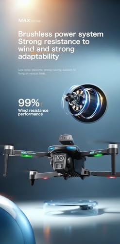 Foldable Drone with Dual 2K Camera for Beginners and Adults Z7777