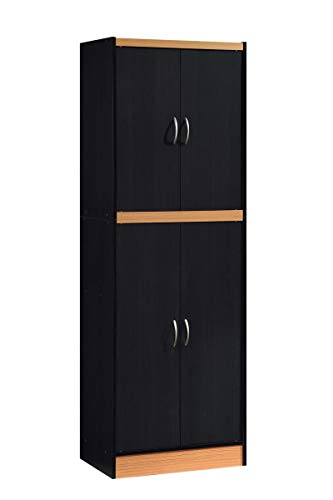 4 Door Kitchen Pantry with Four Shelves E56107