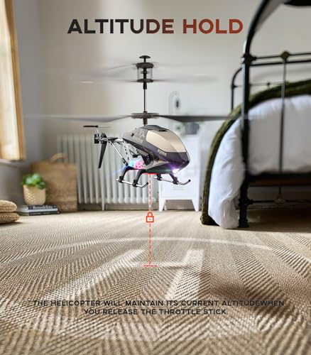 RC Helicopter with Altitude Hold, 3.5 Channel for Kids L2362