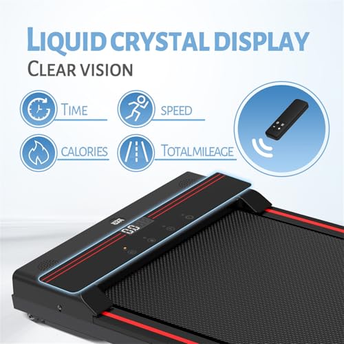 Walking Vibration Pad with APP, 3 in 1 Under Desk Treadmill, Low Noise with Remote Control V76557