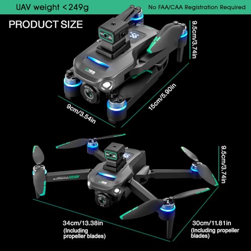 4K GPS Camera Drone for Adults with Obstacle Avoidance T867