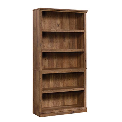 5 Tier Book Shelf Wooden Bookcase for Home Office Living Room C105