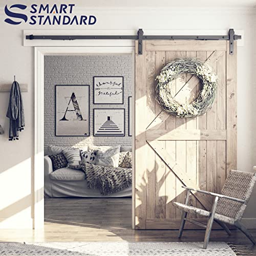 Sliding Barn Door Soft Close Hardware Kit for 36-40 Inch Door Panel Q939896