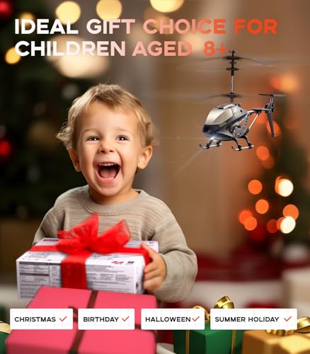 RC Helicopter with Altitude Hold, 3.5 Channel for Kids L2362