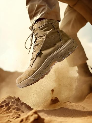 Men's Tactical Hiking Boots Lightweight Comfortable 6 Inches W3780