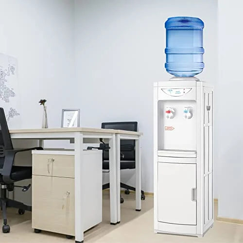 Water Dispenser 5 Gallon Top Loading Cooler with Child Safety Lock M821921