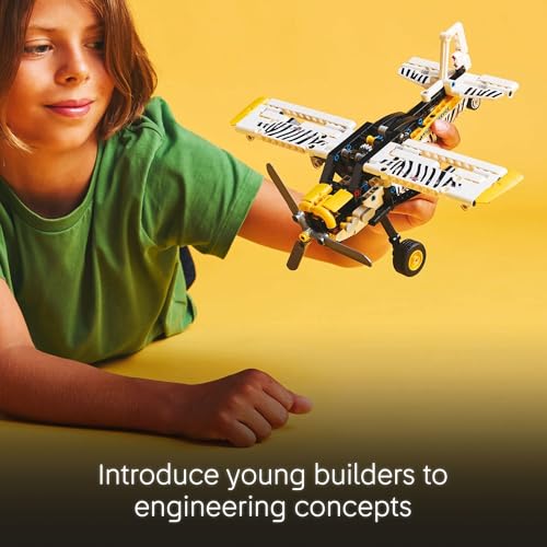 Buildable Airplane Toy for Kids Ages 8+ with Spinning Propeller Y254