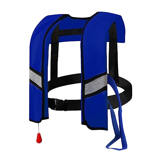 Snorkel Vest, Inflatable Swim Jacket for Snorkeling Diving Safety, Adjustable for Men Women L2046