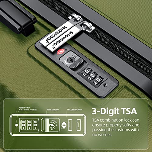 Expandable Luggage Set with TSA Lock A418040