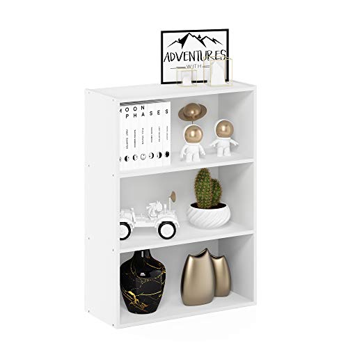 3-Tier Open Shelf Bookcase, Americano E787305