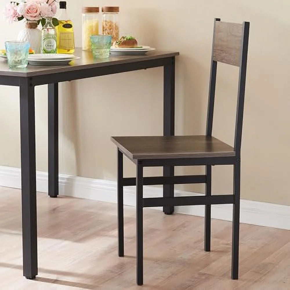 Small Kitchen Table and Chairs for 4 with Bench E29662