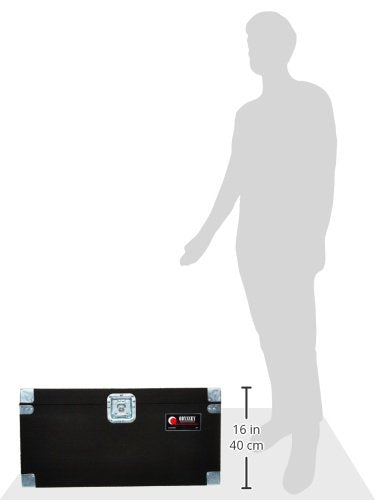 Carpeted Pro LP Case With Recessed Hardware W815993