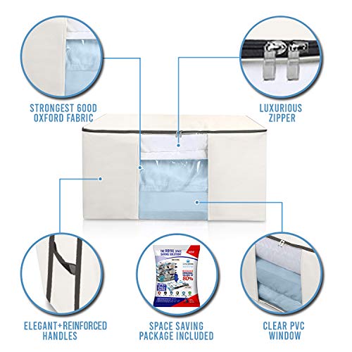 Vacuum Storage Bags for Clothing and Bedding, Space Saver Organizer B297045