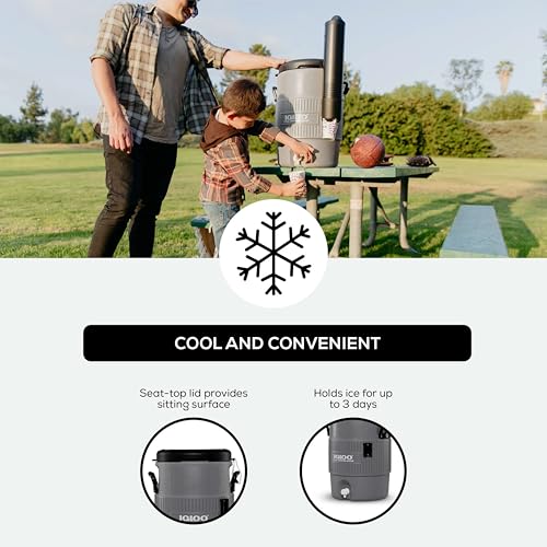 Insulated 5 & 10 Gallon Water Cooler Dispenser with Spout U938
